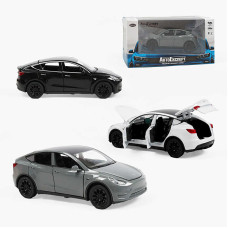 Машинка (ТК - 8321) авто експерт, 3 кольори, металопластик, 1:32, світло, звук, інерція, відчиняються двері, багажник та капот, в коробці