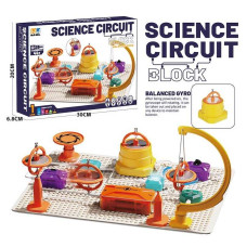 Електронний конструктор (D 1012) 26 елементів, на батарейках, експерименти, в коробці