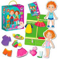 Гра настільна Vladi Toys Магнітна одевалка. Олівер та Мія (VT3702-12)