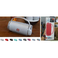 Колонка (C 67918/TG 116) bluetooth, підсвічування, від акумулятора, micro USB, TF-карта, USB-слот, AUX-провід