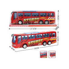 Автобус 8806 (48/2) розмір 35х8х11 см, інерція, в слюді