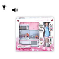 Лялька (26213 P-d) 30 см, меблі, підсвічування, звуки, в коробці