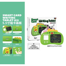 Картридер (wq 688) B 2 в 1, кольорова дошка для малювання, 112 двосторонніх карток, usb type C, в коробці