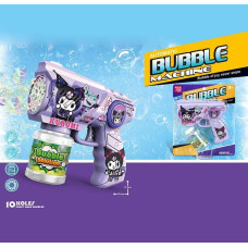 Пістолет з мильними бульбашками (8899-10 C) 2 види, автоматичний, пляшечка з мильною рідиною, на листі