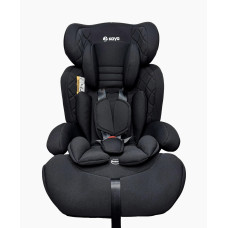 Автокрісло дитяче Kaya Pulse PP-1240 (9–36 кг, група 1-2-3, бустер) Melange Black
