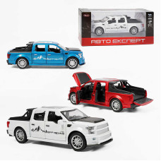 Машинка (TX 60715) авто експерт, 3 кольори, металопластик, 1:22, світло, звук, інерція, відчиняються двері, в коробці, видається мікс