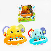 Розвиваюче піаніно WToys Слонік (78435) українське озвучування, казки, загадки, скоромовки, пісні, цифри, пальчикові ігри