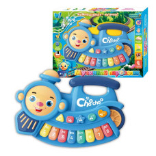 Піаніно музичне WToys (58367) озвучування українською мовою, ноти, цифри, мелодії, пісні, підсвічування