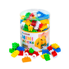 Конструктор Mini Blocks №9 144 деталей в тубусі (1169) bamsic