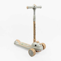 Самокат триколісний Skyper (DN-651814) колеса pu 125х40мм зі світлом, музика та підсвічування платформи, кермо складне, в коробці