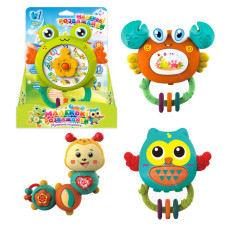 Брязкальце WToys (84046) , озвучення українською мовою, 5 пісень, 5 мелодій, підсвічування, прорізувач, в коробці, видається тільки мікс видів
