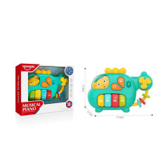 Піаніно HE 0571 (48) мелодії, ноти, підсвічування, пальчикова гра, тріскачка, в коробці