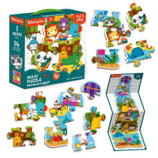 Maxi puzzle Fisher Price. Мої веселі друзі Vladi Toys (VT 1711-10)