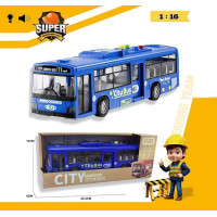 Автобус 1106 B (36) світло, звук, інерція, пісні, двері відчиняються, масштаб 1:16, в коробці