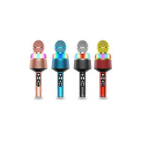 Мікрофон (Q 008) 4 види, usb-type-c кабель, підсвічування, bluetooth, зміна голосу, роз’єм для tf карти, usb-роз’єм, aux-роз’єм, в коробці видаєтьс