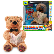 Ведмедик казкар (31515) wtoys, озвуч. укр. мовою, 15 аудіоказок, 5 карток із казками, скоромовки та звуки, кнопки на лапках, в коробці