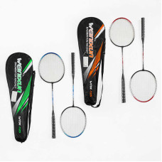 Бадмінтон tk Sport (C 70202) , 2 кольори, 2 ракетки, металевий каркас, в чохлі