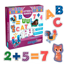 Магнітна гра Magdum Letters Numbers (ML4031-09 EN)