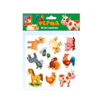М’які Vladi Toys (vt4210-08) наліпки Ферма -