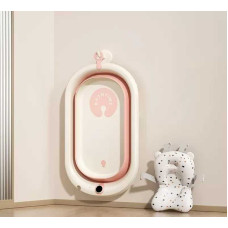 Ванночка дитяча складна Bimbo (9326-17) розмір 76х4721см, клапан зливу, розкладні ніжки, електронний датчик температури, матрац, в коробці