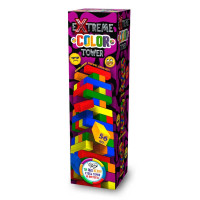 Дженга (G-ECT-01U) danko toys, дерев`яна, 56 елементів-брусків, в коробці