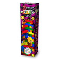 Дженга (G-ECT-01U) danko toys, дерев`яна, 56 елементів-брусків, в коробці