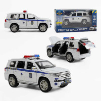 Машина (41153) авто експерт, масштаб 1:32, світло, звук, інерція, відчиняються двері, багажник, капот, в коробці