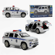 Машина (41153) авто експерт, масштаб 1:32, світло, звук, інерція, відчиняються двері, багажник, капот, в коробці