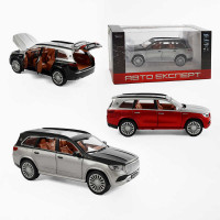 Джип Авто Експерт (RS-50479) металопластик, масштаб 1:22, світло, звук, інерція, двері, що відкриваються, багажник