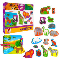 Магнітний набір Vladi Toys Зоопарк (RK2090-02)