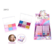 Косметика (2625 G) ціна за 20 штук В блоці, тіні для повік, глітер, в коробці