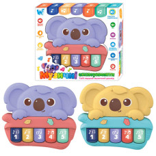 Піаніно WToys Музичні експерименти (93132) українська озвучка, 4 пісні, 5 казок, ноти, цифри