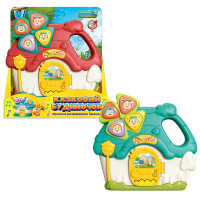 Музичний WToys будиночок (11452) 2 кольори, озвуч. українською мовою, 10 казок, 15 загадок, 10 пісень, 10 скоромовок, підсвічування, в коробці