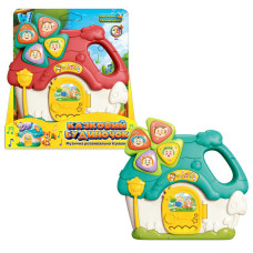 Музичний WToys будиночок (11452) 2 кольори, озвуч. українською мовою, 10 казок, 15 загадок, 10 пісень, 10 скоромовок, підсвічування, в коробці
