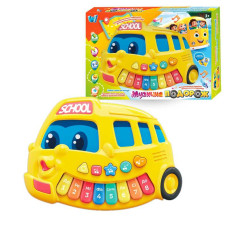Піаніно музичне WToys (51413) озвучування українською мовою, ноти, цифри, мелодії, пісні, підсвічування