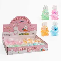 Игра антистресс (C 72765) зайчик, гелевое наполнение, блестки, в коробке, цена за 12 штук в блоке