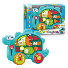 Бізіборд (72024) wtoys, озвучування українською мовою, 15 казок, 15 пісень, 15 загадок, 15 скоромовок, звуки, підсвічування, в коробці