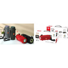 Колонка (C 67913/TG 322) bluetooth, підсвічування, від акумулятора, micro USB, TF-карта, USB-слот, AUX-провід
