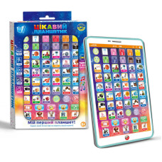 Цікавий планшетик Wtoys (94568) озвучування українською мовою, казки, пісні, абетка, цифри, екзамен, скоромовки, загадки, музика, в коробці