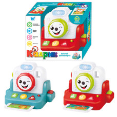 Музичний фотоапарат WToys Кадрик (90031) українська озвучка, 10 казок, 10 пісень, проектор, звуки