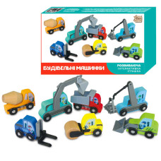 Продаж будівельних машинок 4FUN Game Club Wood (76523)