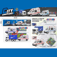 Набір машин City Ambulance (JW 567-049)