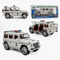 Машина (32968) авто експерт, поліція, інерція, звук, підсвічування, відчиняються двері, багажник, капот, масштаб 1:24, в коробці