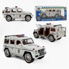 Машина (32968) авто експерт, поліція, інерція, звук, підсвічування, відчиняються двері, багажник, капот, масштаб 1:24, в коробці