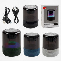 Колонка (C 67902 / TG 369) bluetooth, від акумулятора, підсвічування, type c, usb-слот, aux-роз’єм, в коробці, видається тільки мікс видів