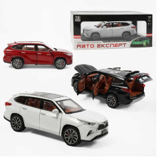 Машинка (1980-08) авто експерт, 3 кольори, металопластик, 1:24, звук, світло, інерція, відчиняються двері, у коробці, видається тільки мікс видів