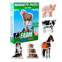Магнітні пазли Magdum Farm (ML4031-19 EN)