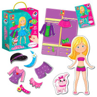 Гра настільна Vladi Toys Магнітна одевалка. Меган та Поллі (VT3702-11)