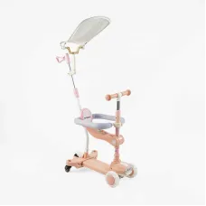 Самокат 5в1 "Skyper" BT-39904 (8) колеса PU125х40мм зі світлом, укр озвучування та підсвічування платформи,с ДОП. КОЛЕСАМИ, захисний бампер, в коробці