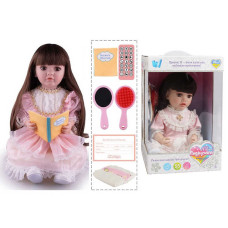 Інтерактивна лялька (TK 6093-82) wtoys, озвуч. укр. мовою, пульт, казки, пісні, відповідає на запитання, мелодії, повторюшка, в коробці